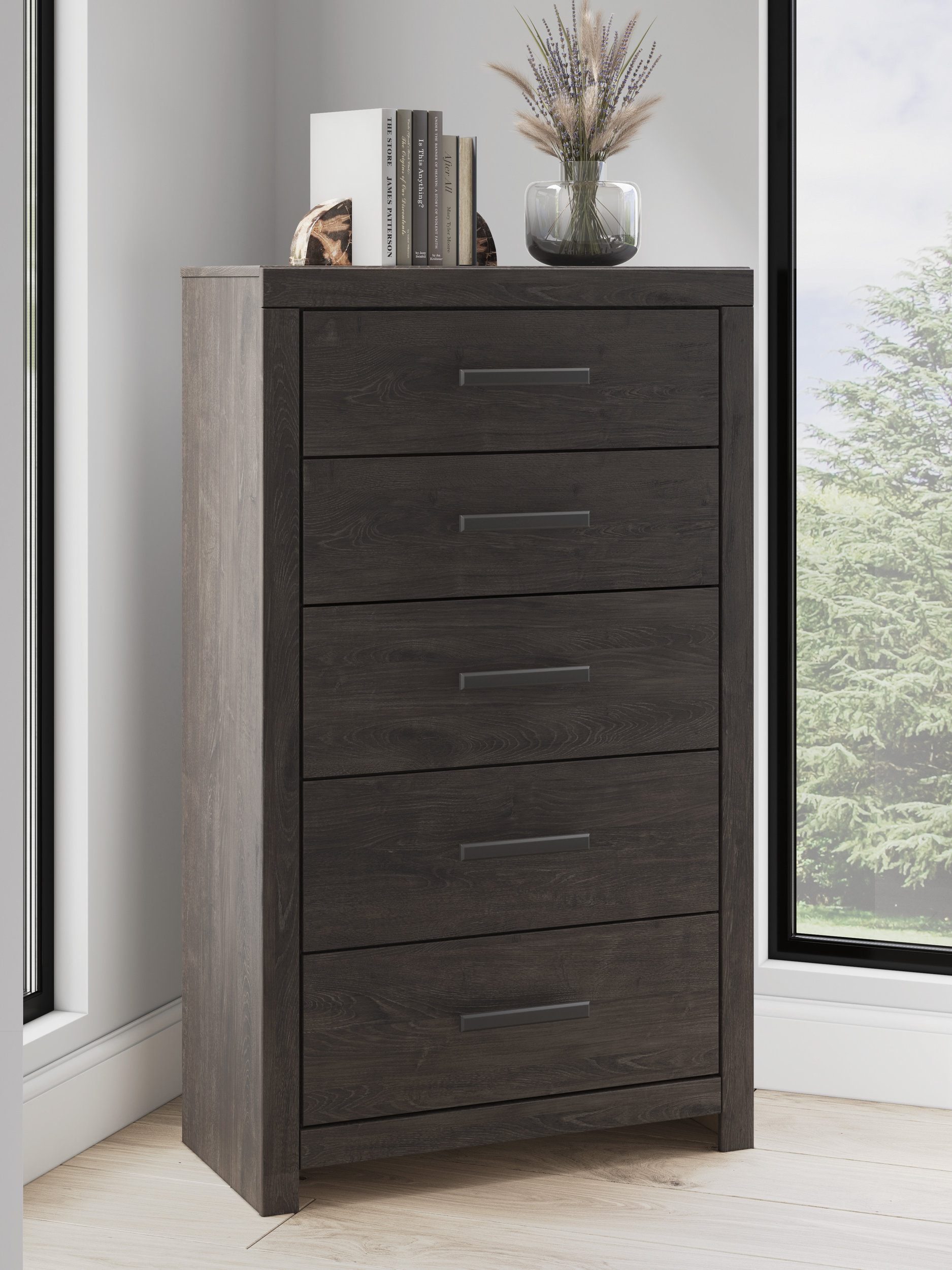 Prendonea MDF Chest w/5 Drawers