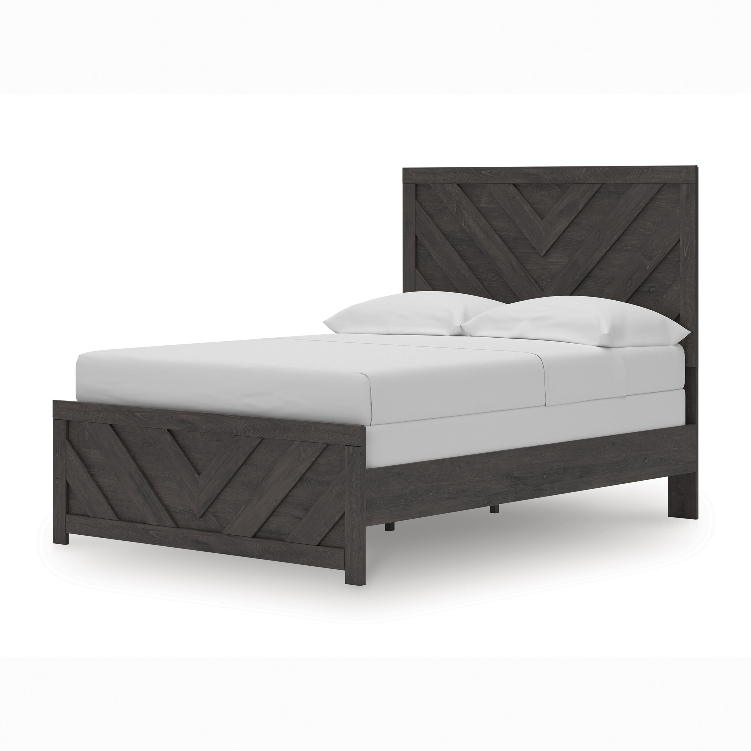 Prendonea MDF Panel Bed, Full Size