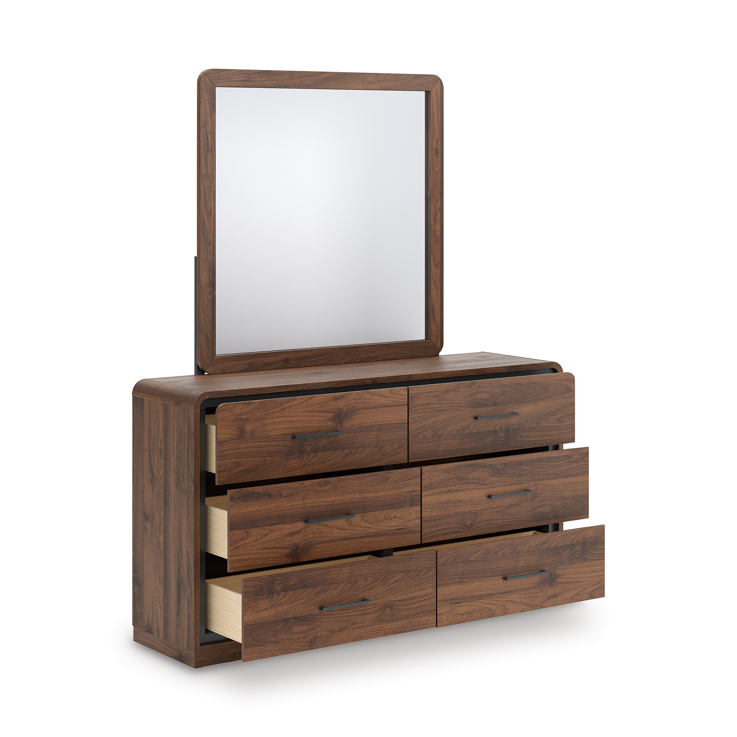 Fortlorn MDF Double Dresser w/6 Drawers