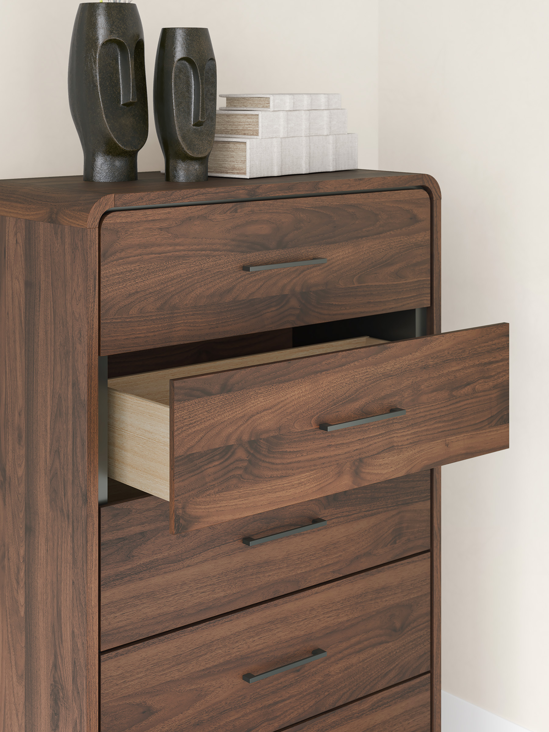 Fortlorn MDF Panel Bedroom Set w/LED Light