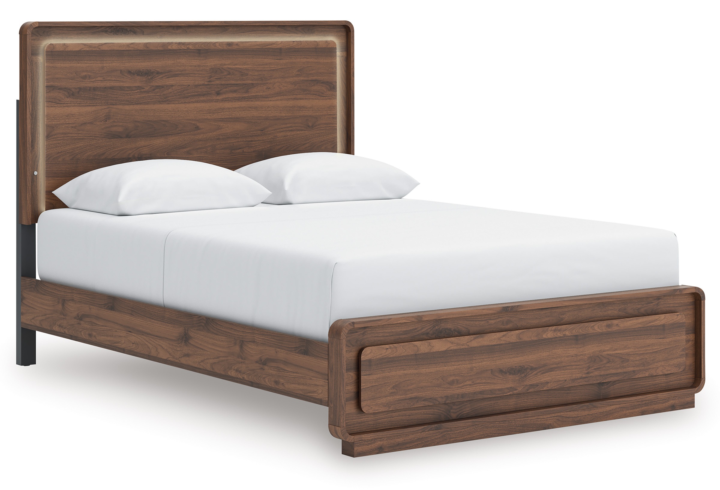 Fortlorn MDF Panel Bedroom Set w/LED Light