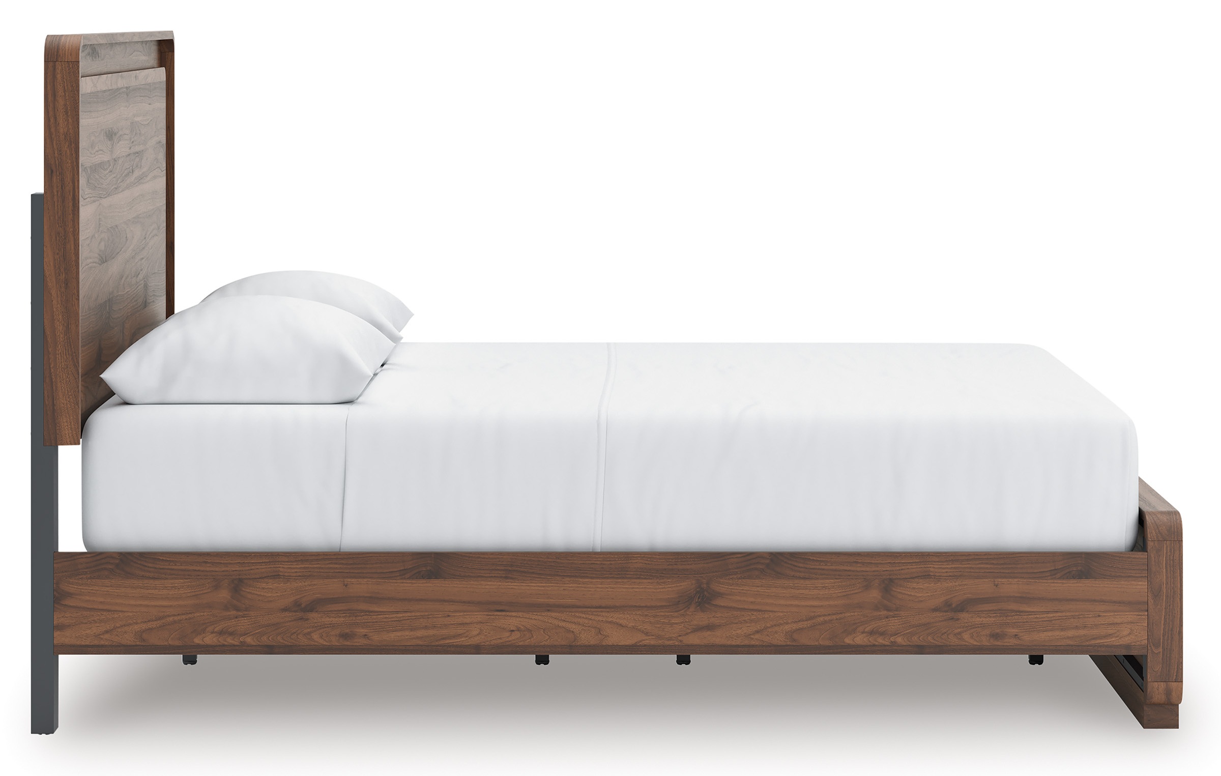 Fortlorn MDF Panel Bed w/LED Light
