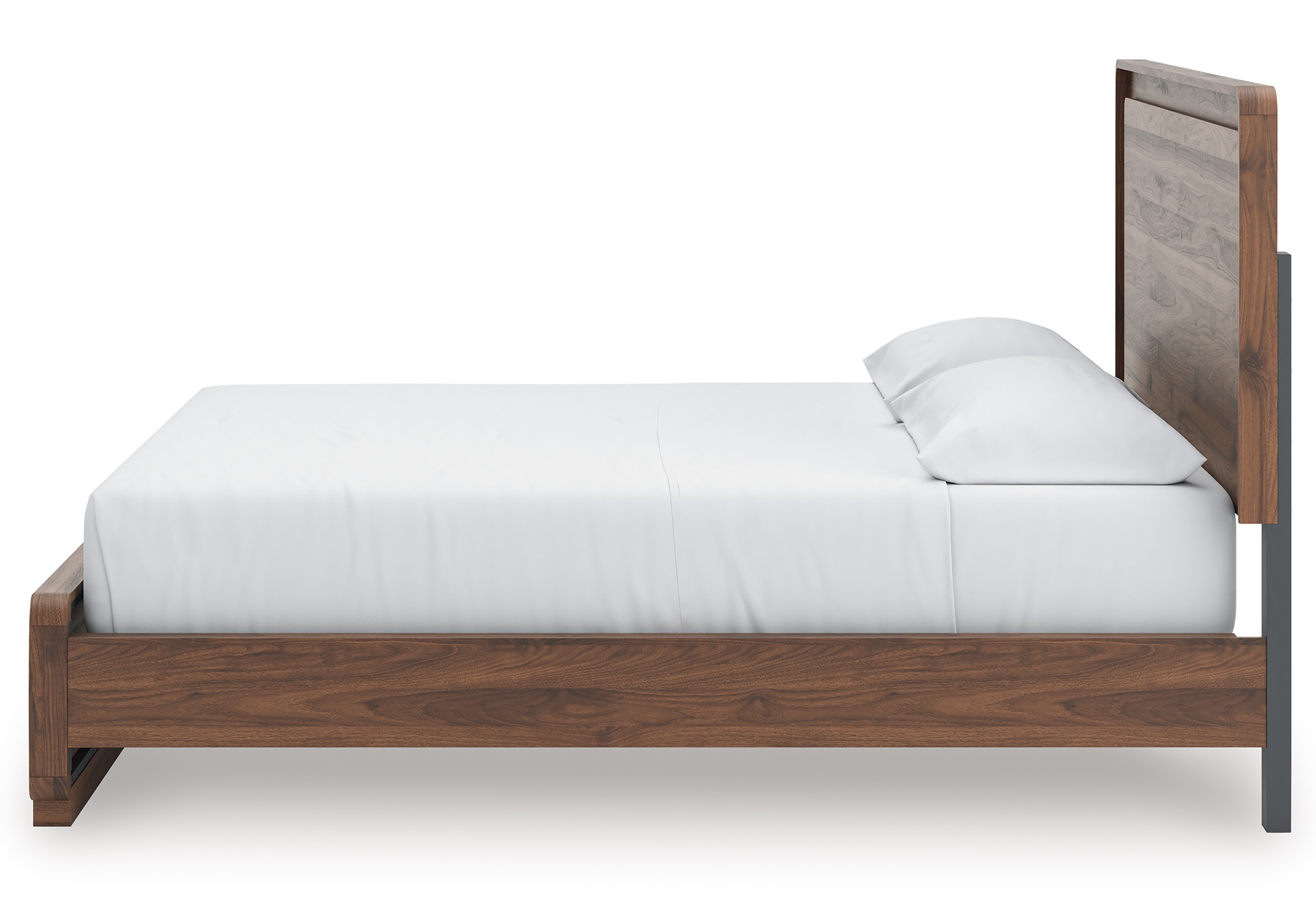 Fortlorn MDF Panel Bed w/LED Light, King Size