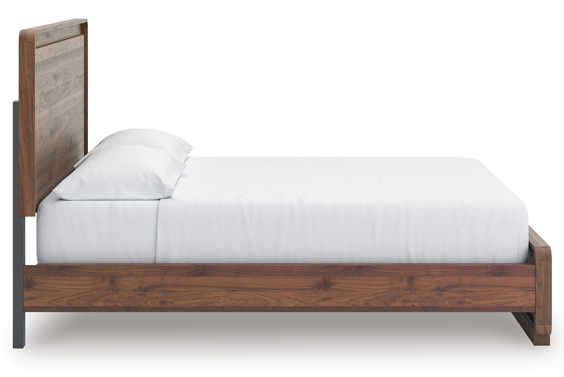 Fortlorn MDF Panel Bed w/LED Light, King Size