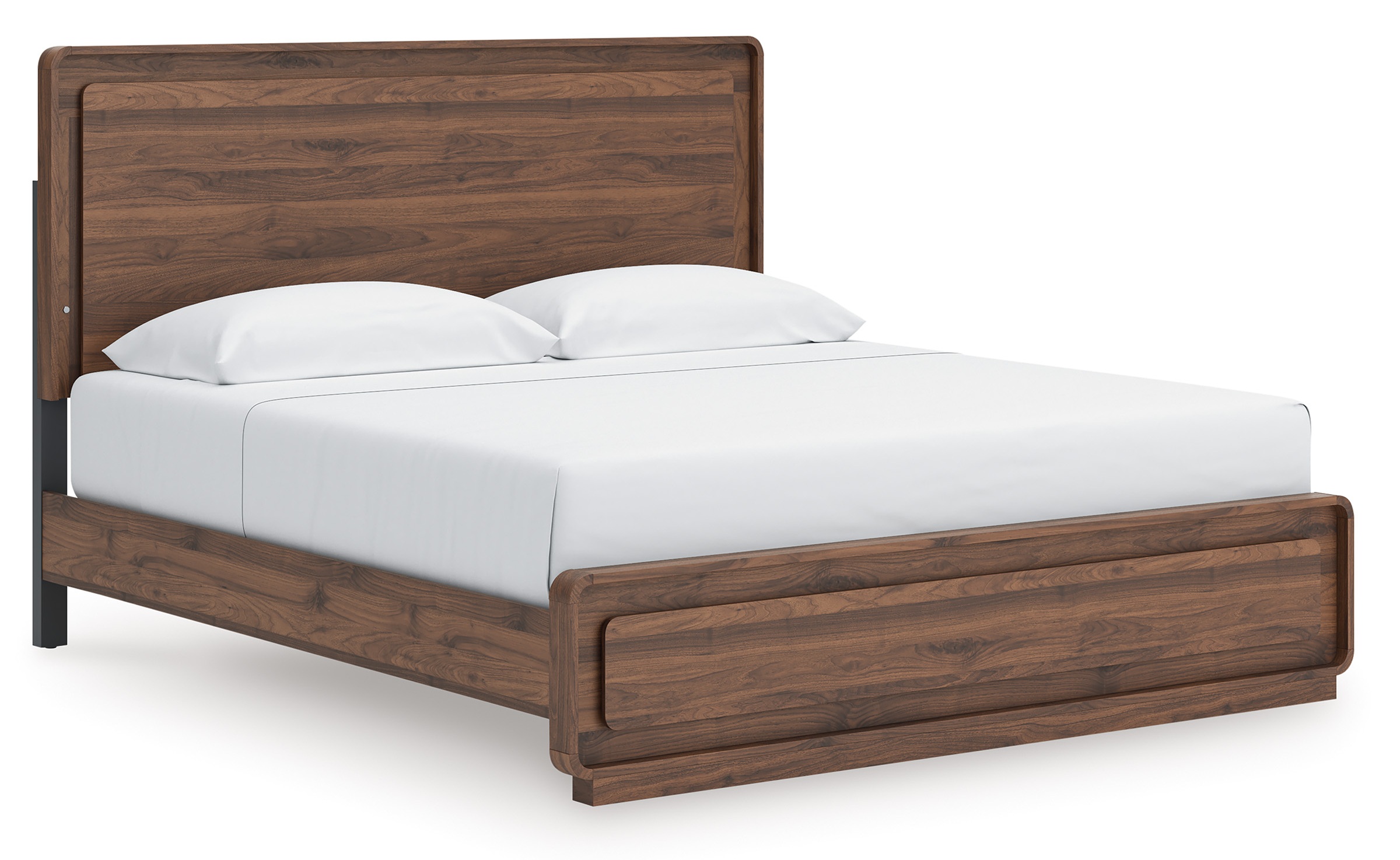 Fortlorn MDF Panel Bed w/LED Light, California King Size