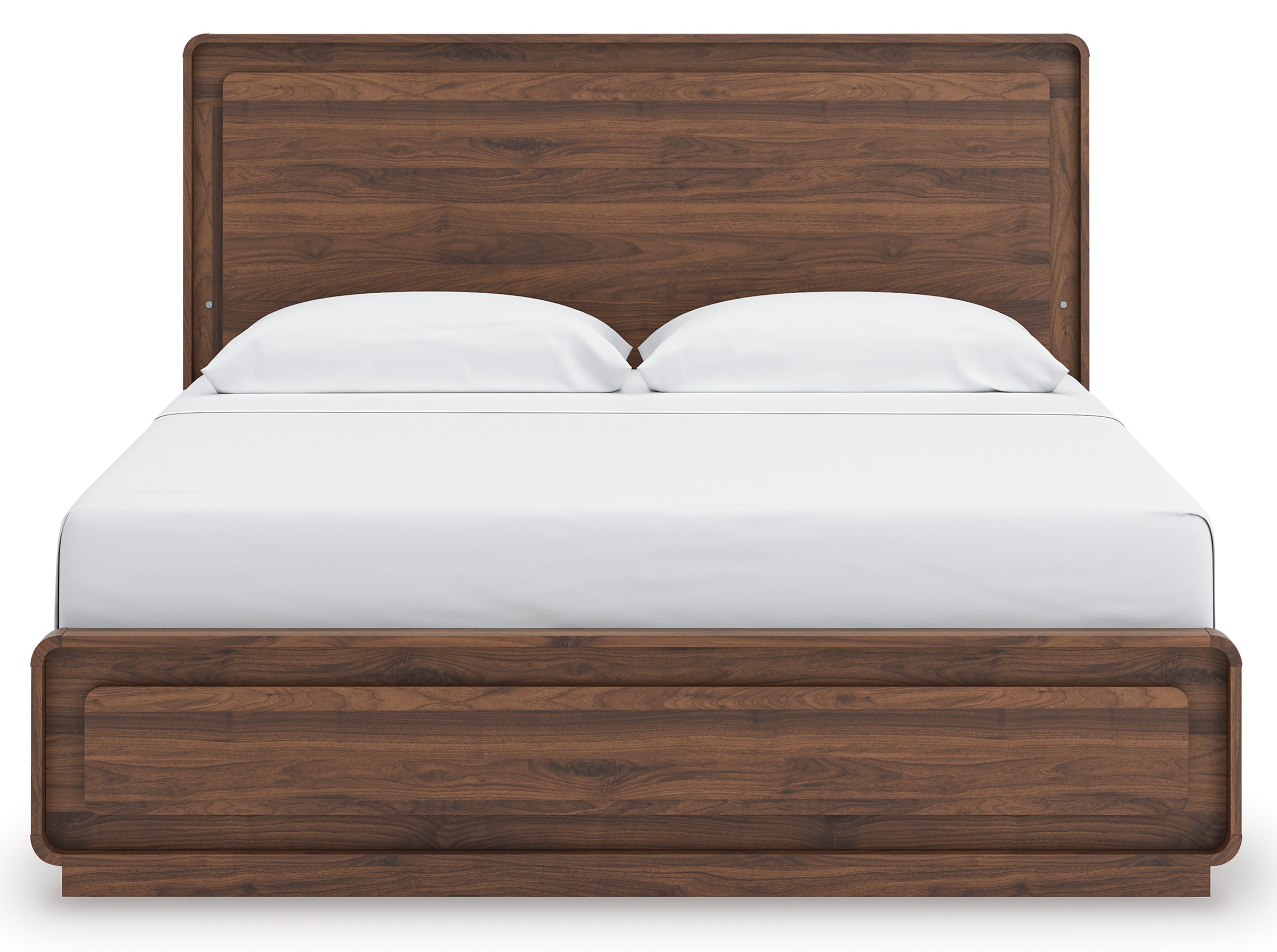 Fortlorn MDF Panel Bed w/LED Light, California King Size