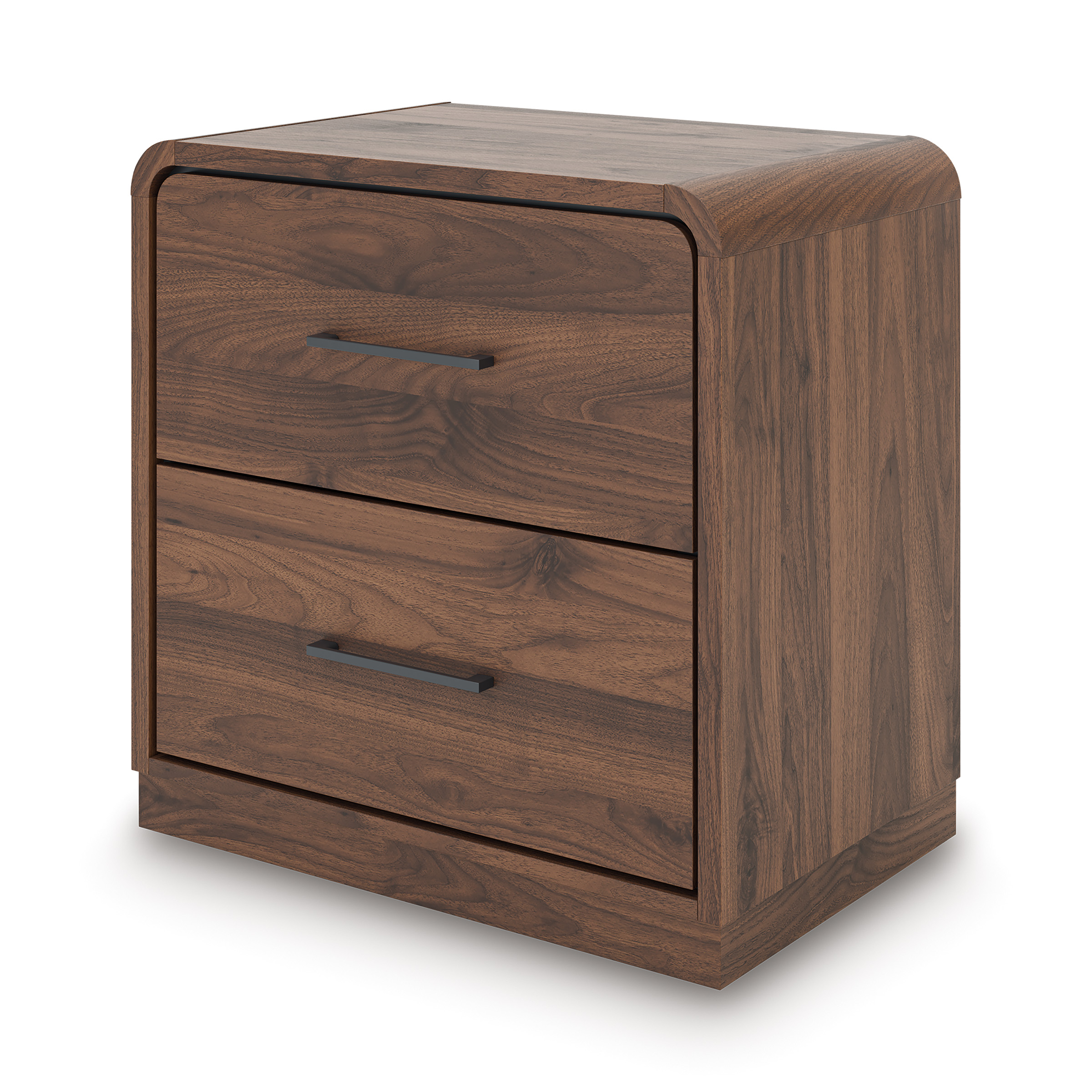 Fortlorn MDF Nightstand w/2 Drawers