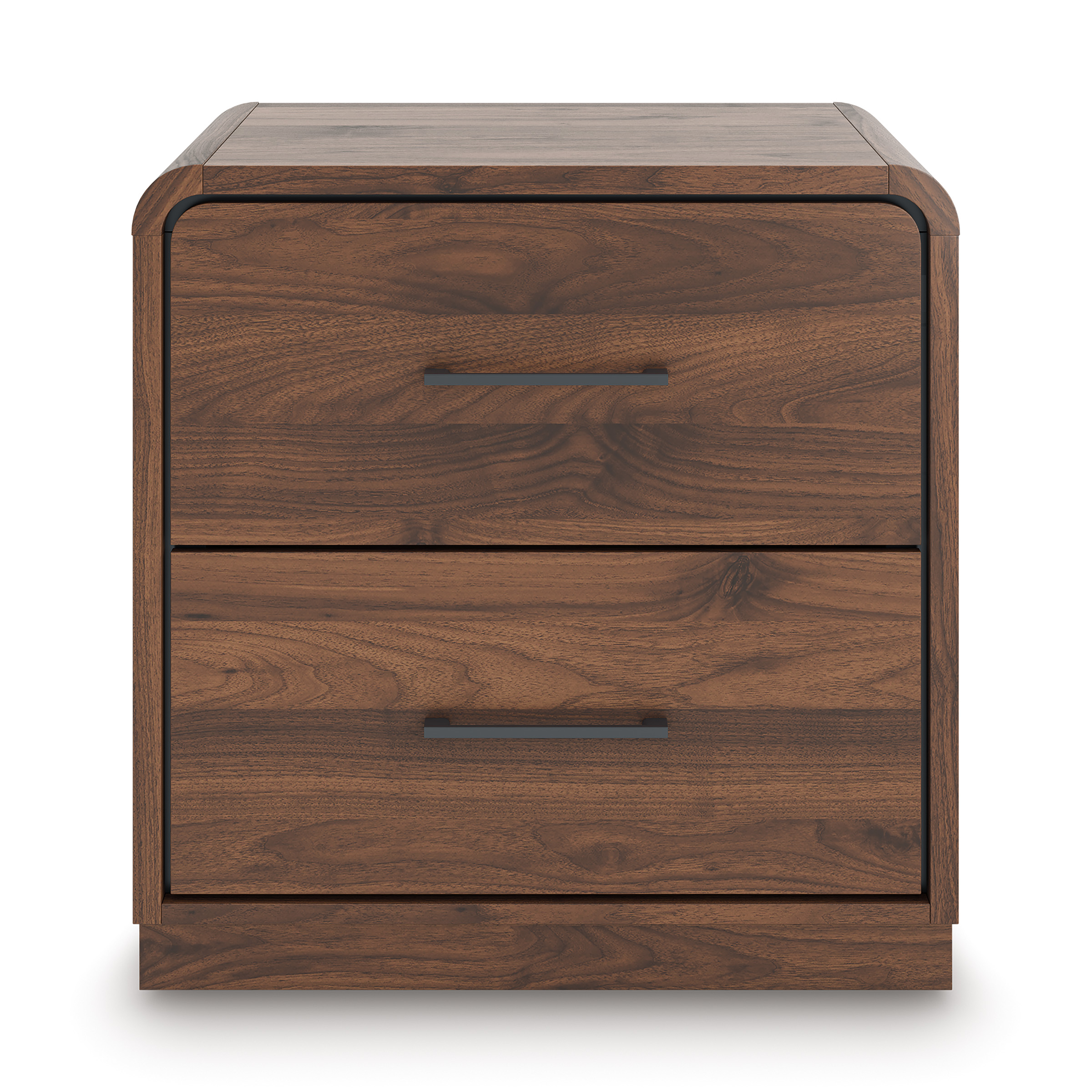 Fortlorn MDF Nightstand w/2 Drawers