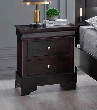 B39 Storage Panel Bedroom Set with Phone Charger & Light