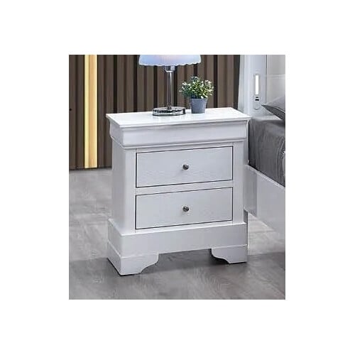 B39 Storage Panel Bedroom Set with Phone Charger & Light