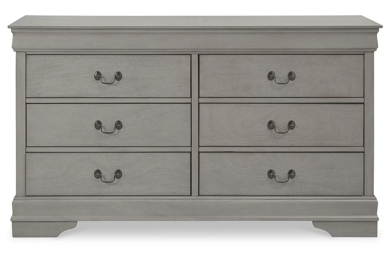 Kordasky Wood Double Dresser w/6 Drawers