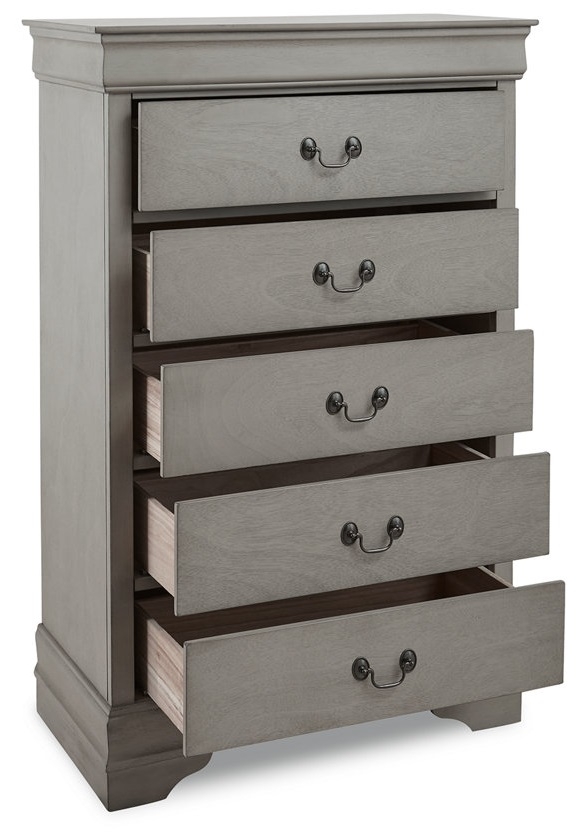 Ashley SM Kordasky Wood Chest w/5 Drawers