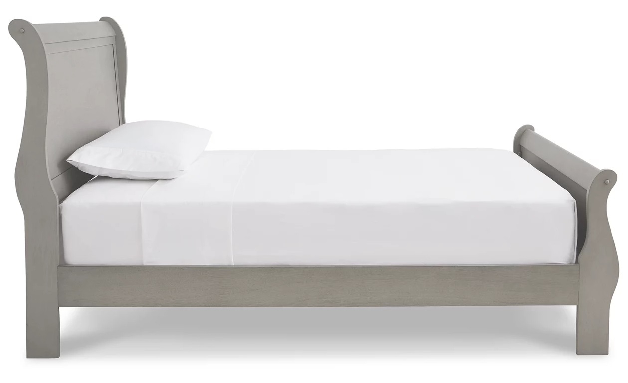 Ashley SM Kordasky Wood Sleigh Bed, Twin Size