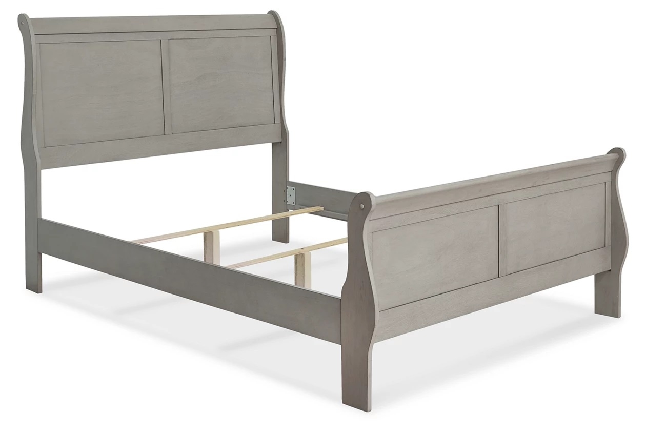Kordasky Wood Sleigh Bed, Full Size
