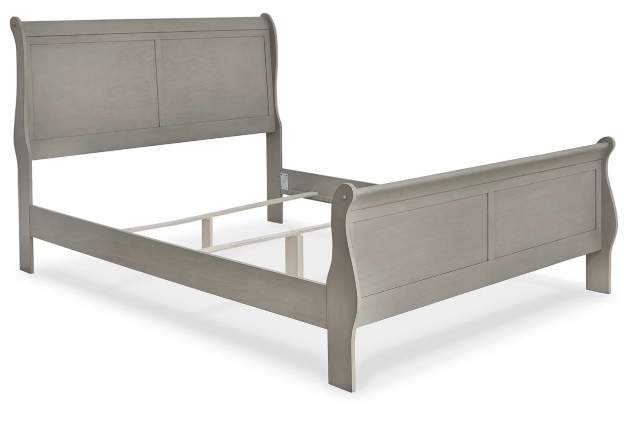 Ashley SM Kordasky Wood Sleigh Bed, Queen Size