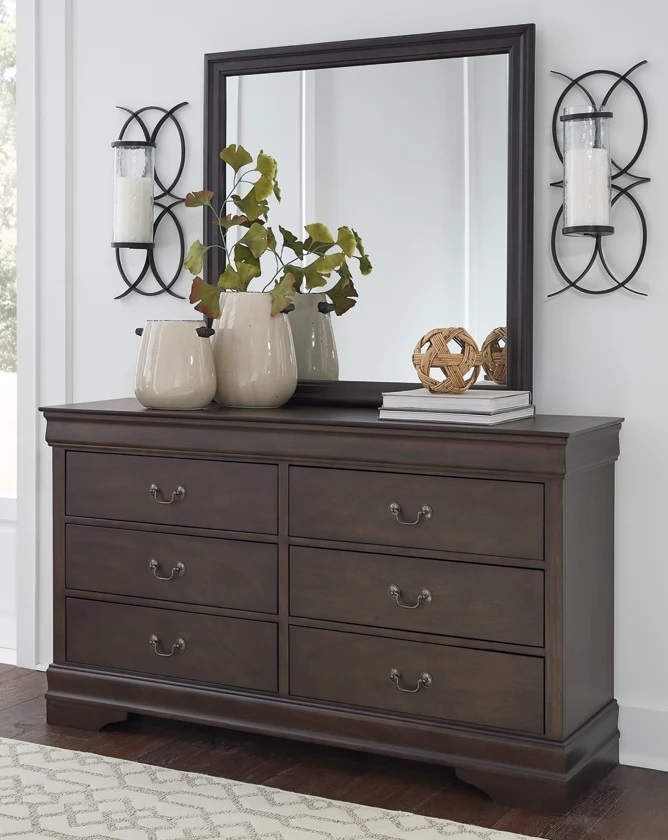 Ashley SM Leewarden Wood Mirror