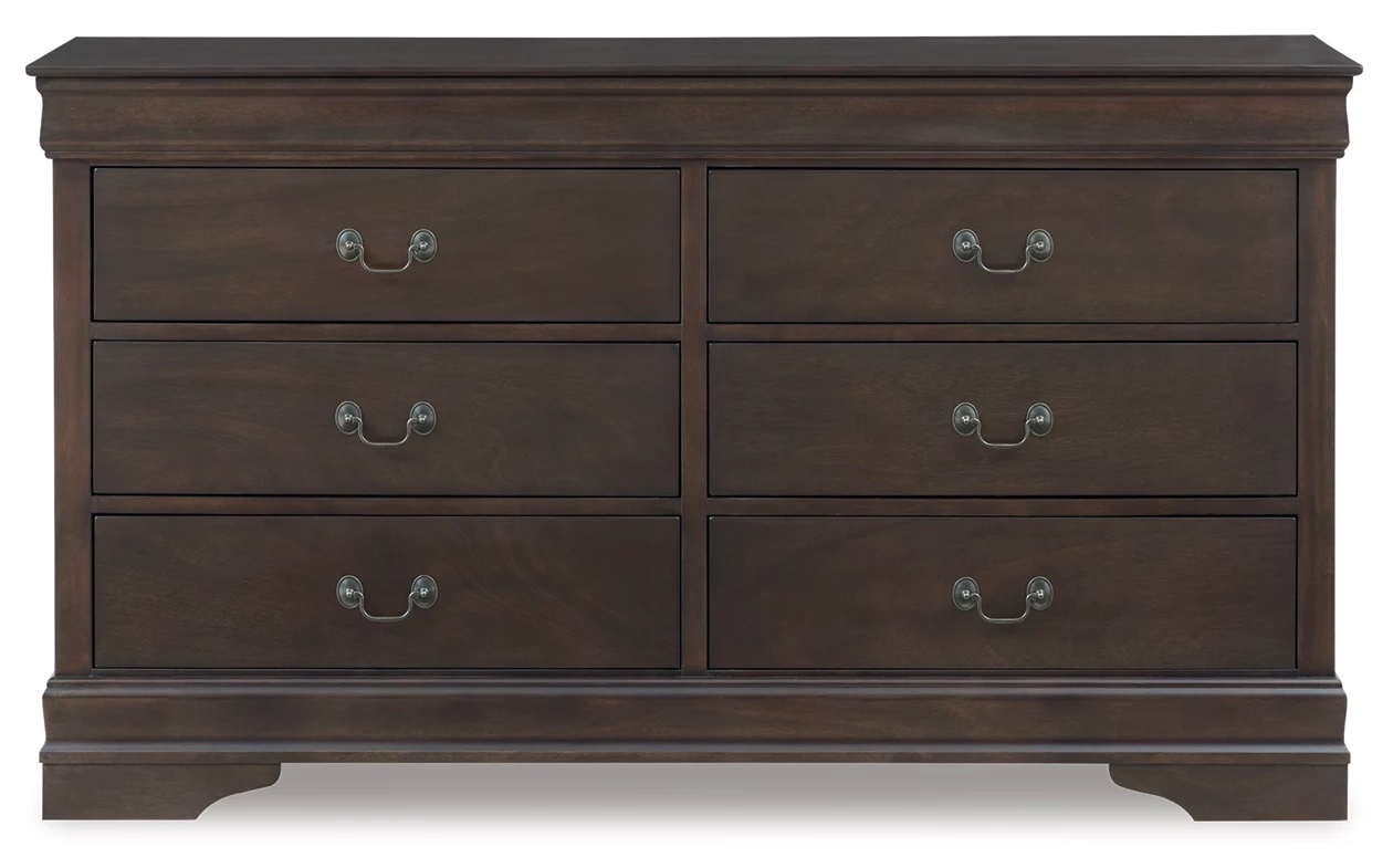 Ashley SM Leewarden Wood Double Dresser w/6 Drawers