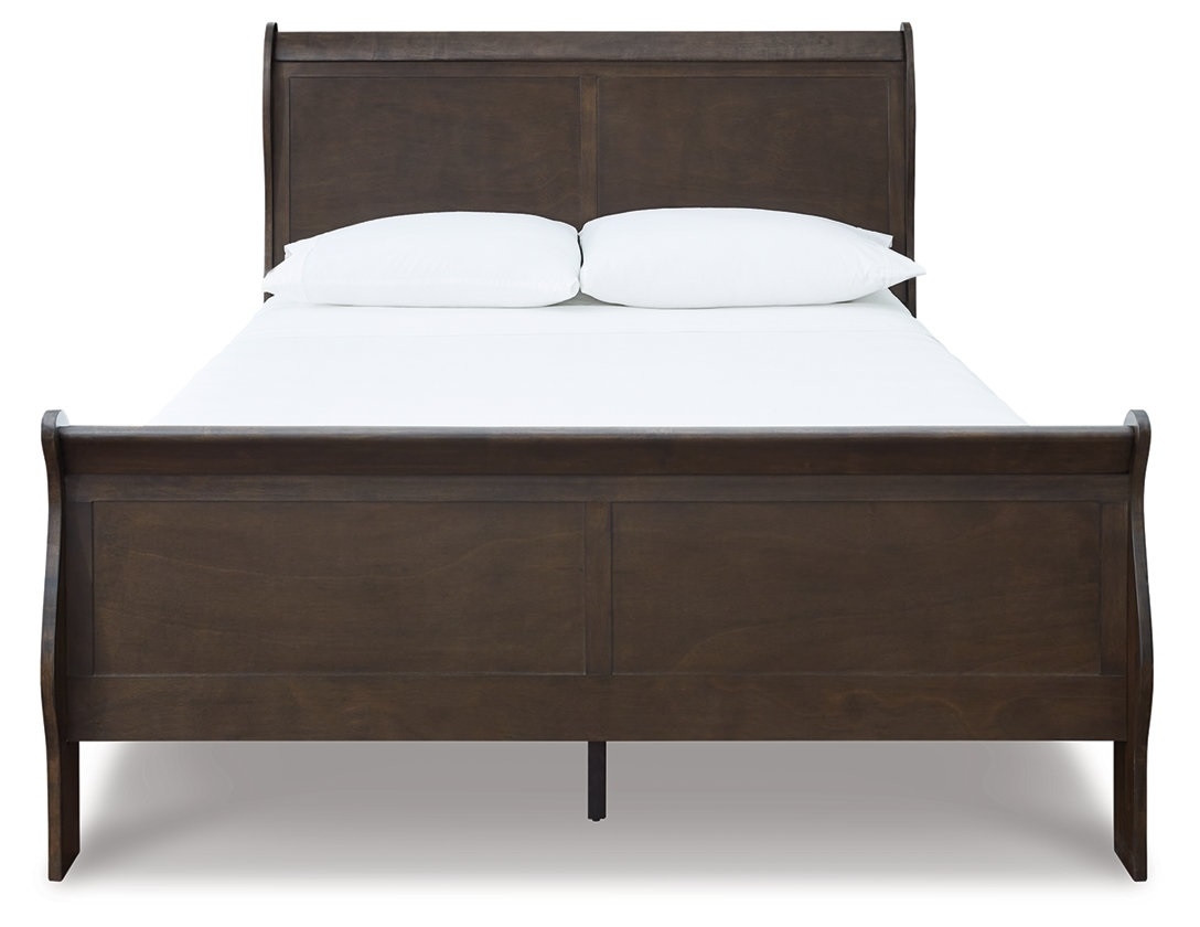 Ashley SM Leewarden Wood Sleigh Bed, Queen Size