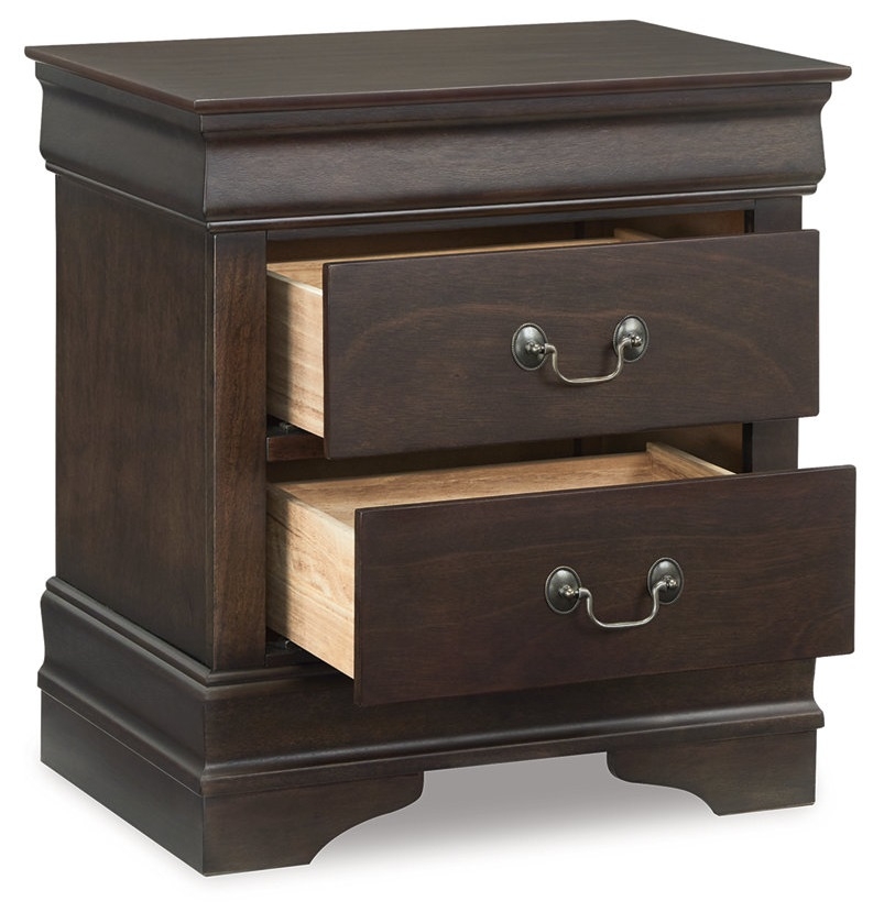 Ashley SM Leewarden Wood Nightstand w/2 Drawers