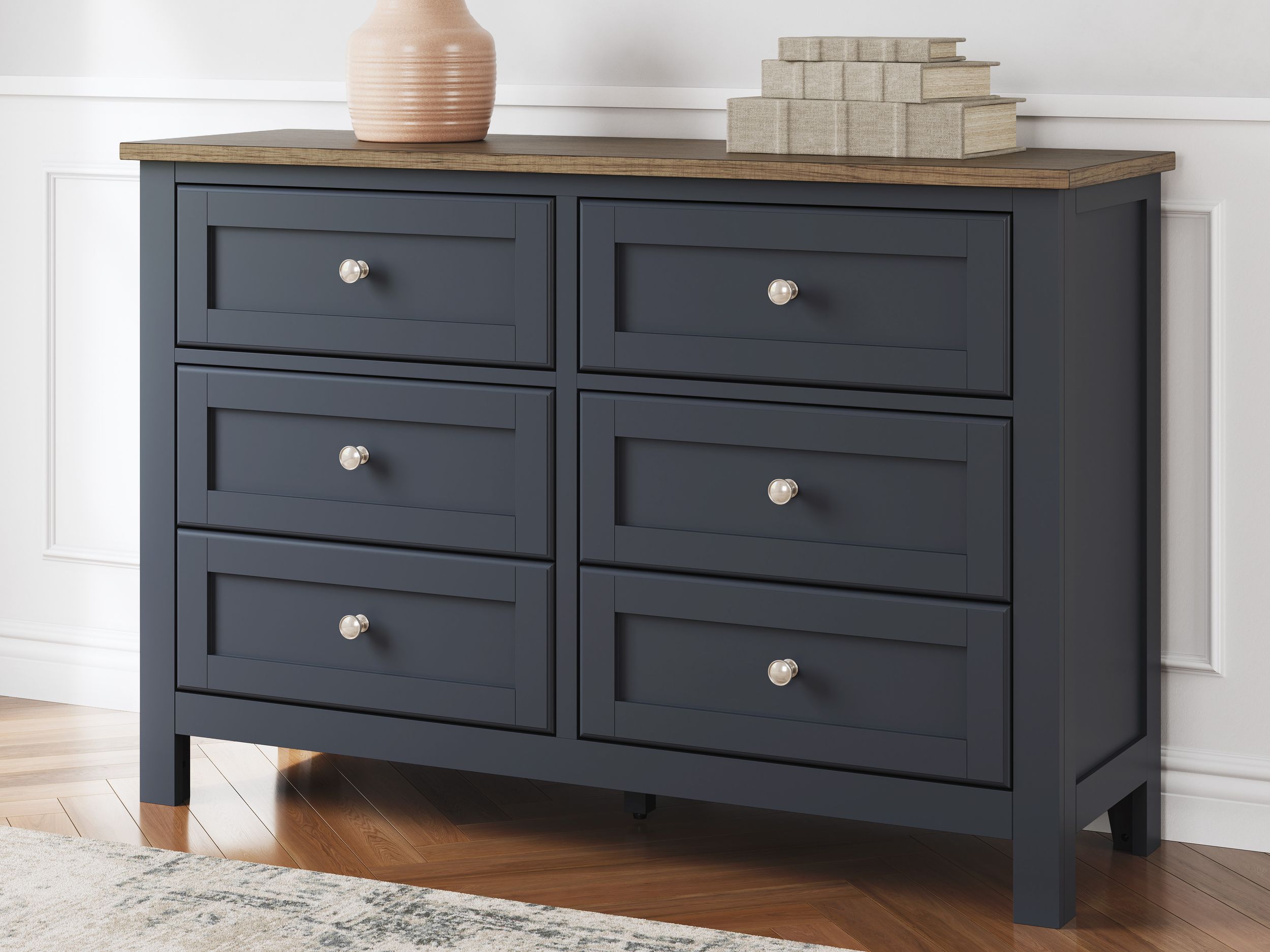 Landocken Wood/MDF Panel Bedroom Set