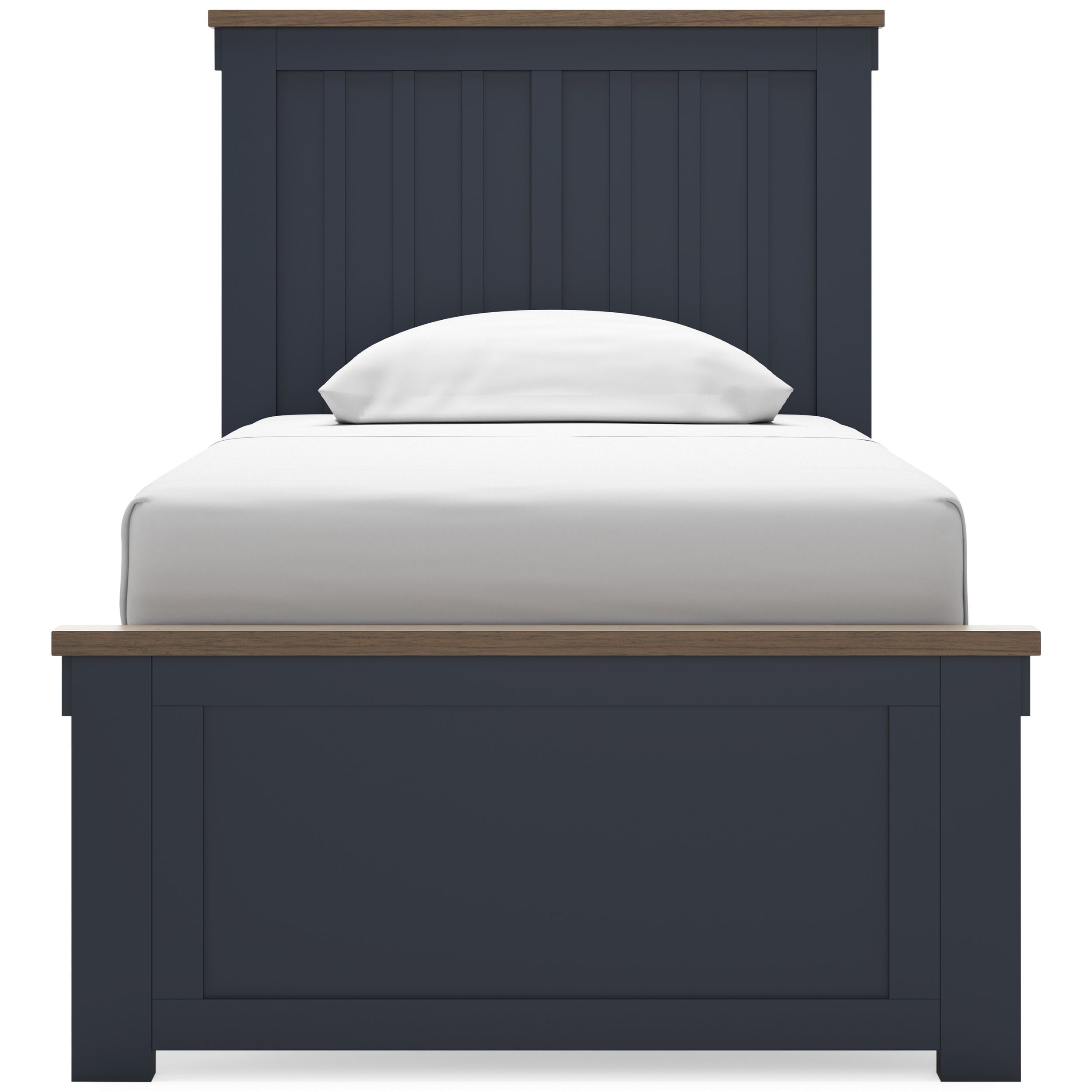 Landocken Wood/MDF Panel Bed