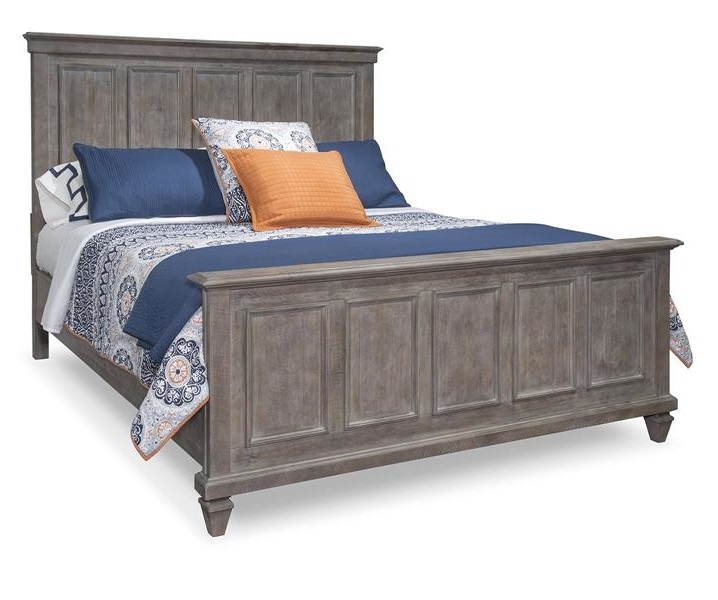 SM Lancaster Wood Panel Bed