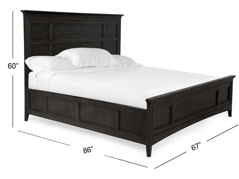 SM Westley Falls Wood Panel Bed