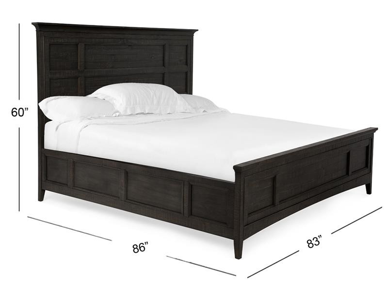 SM Westley Falls Wood Panel Bed, King Size