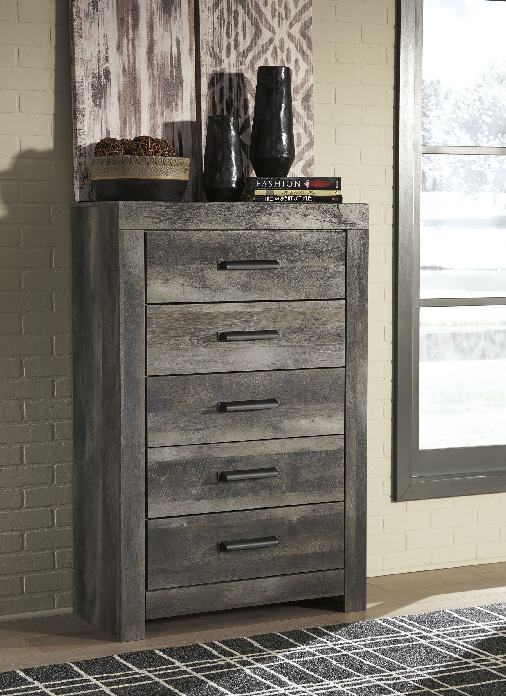 Wynnlow Wood Crossbuck Panel Bedroom Set