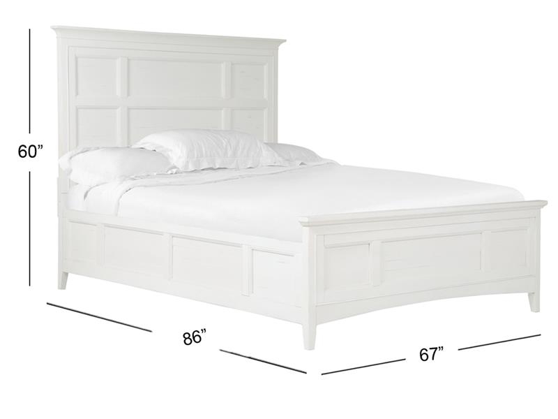 SM Heron Cove Wood Panel Bed