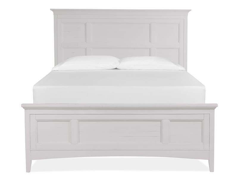 SM Heron Cove Wood Storage Panel Bed, Queen Size