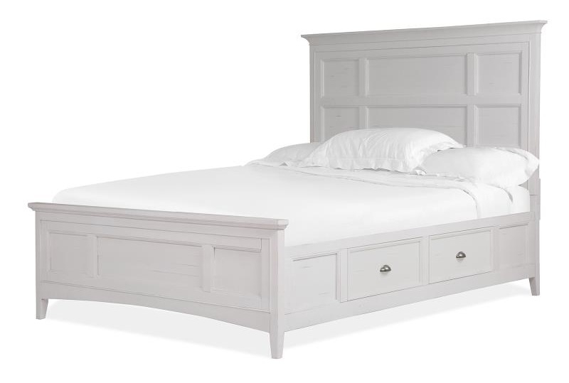 SM Heron Cove Wood Storage Panel Bedroom Set