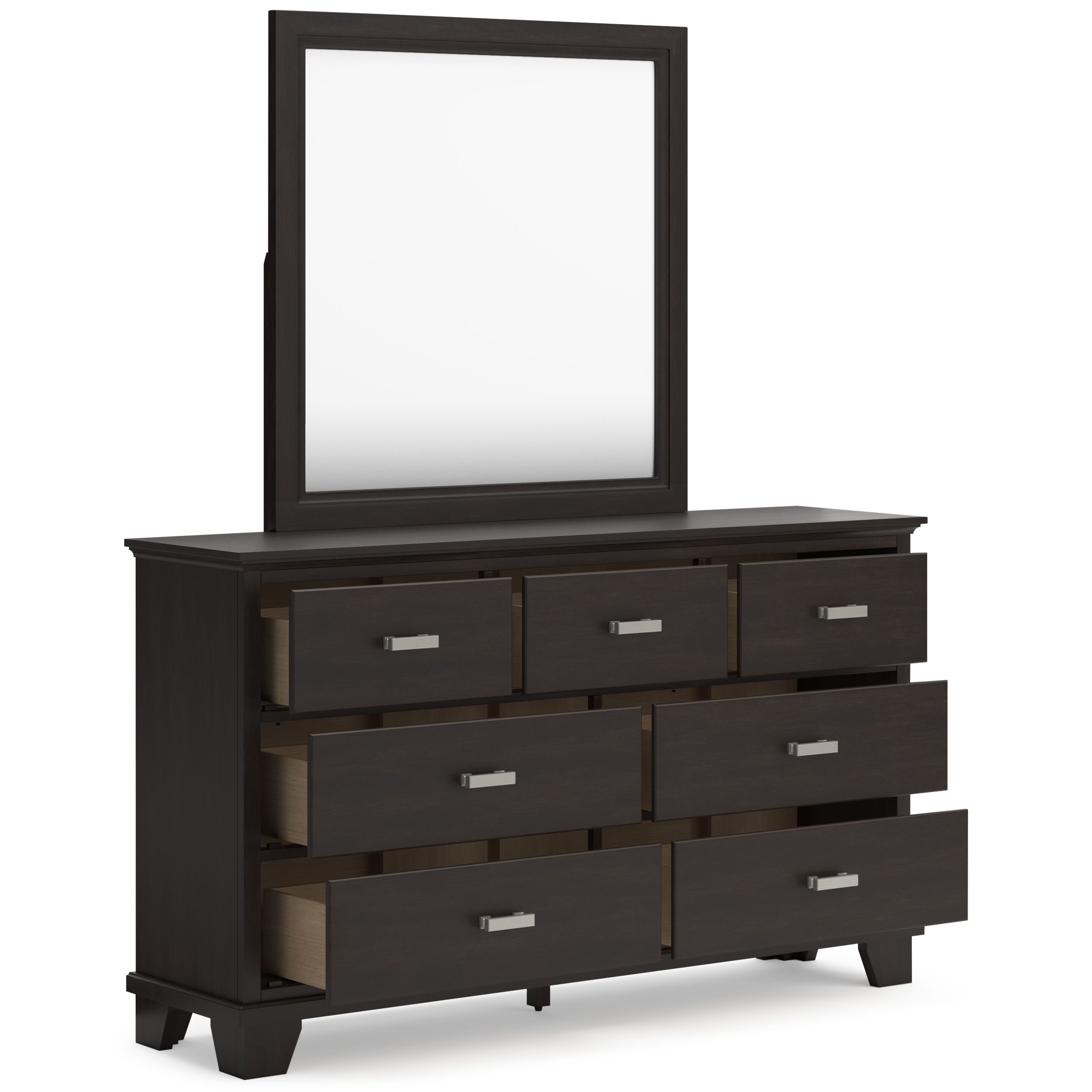 Covetown Wood Dresser w/7 Drawers