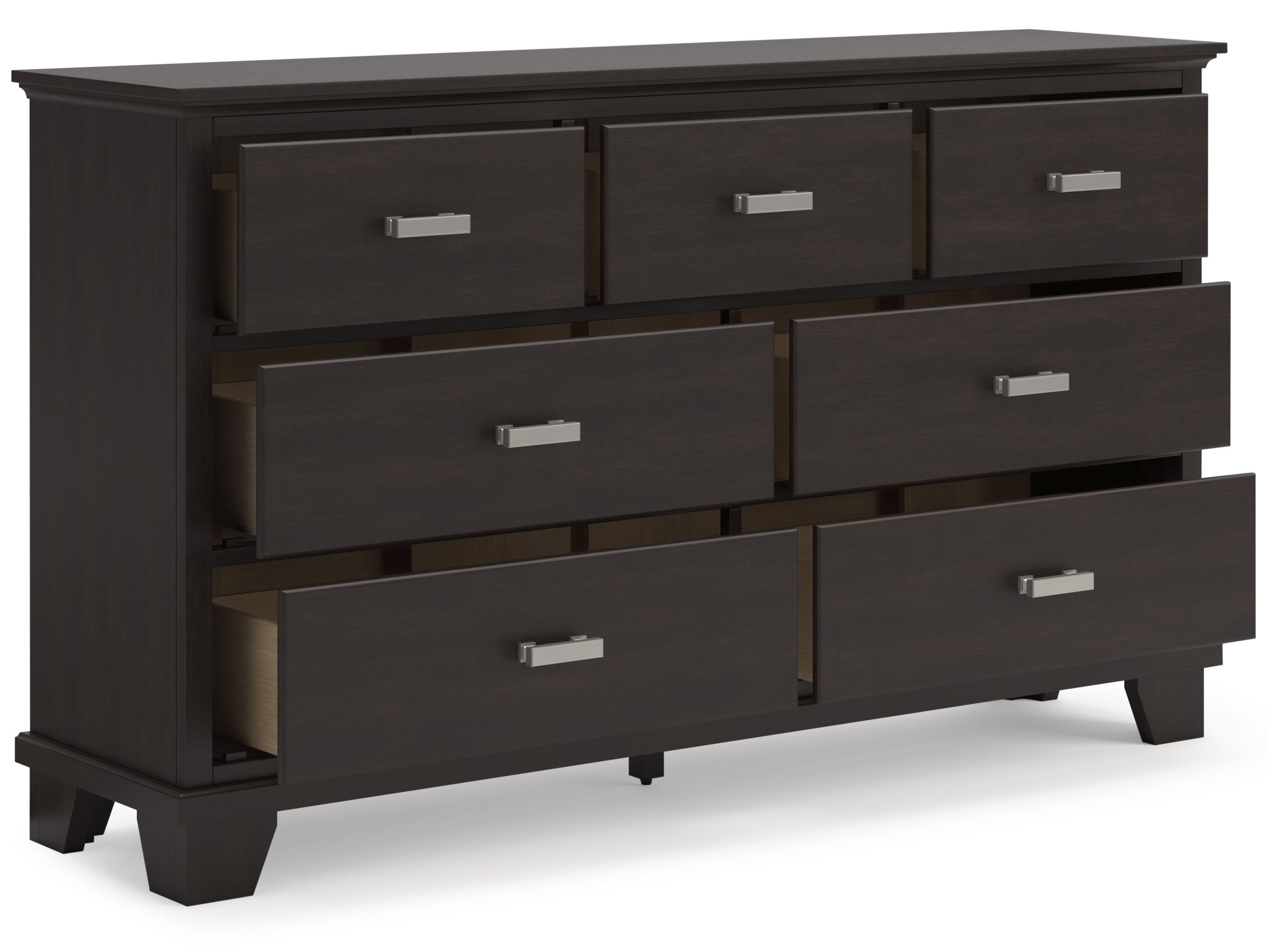 Covetown Wood Dresser w/7 Drawers