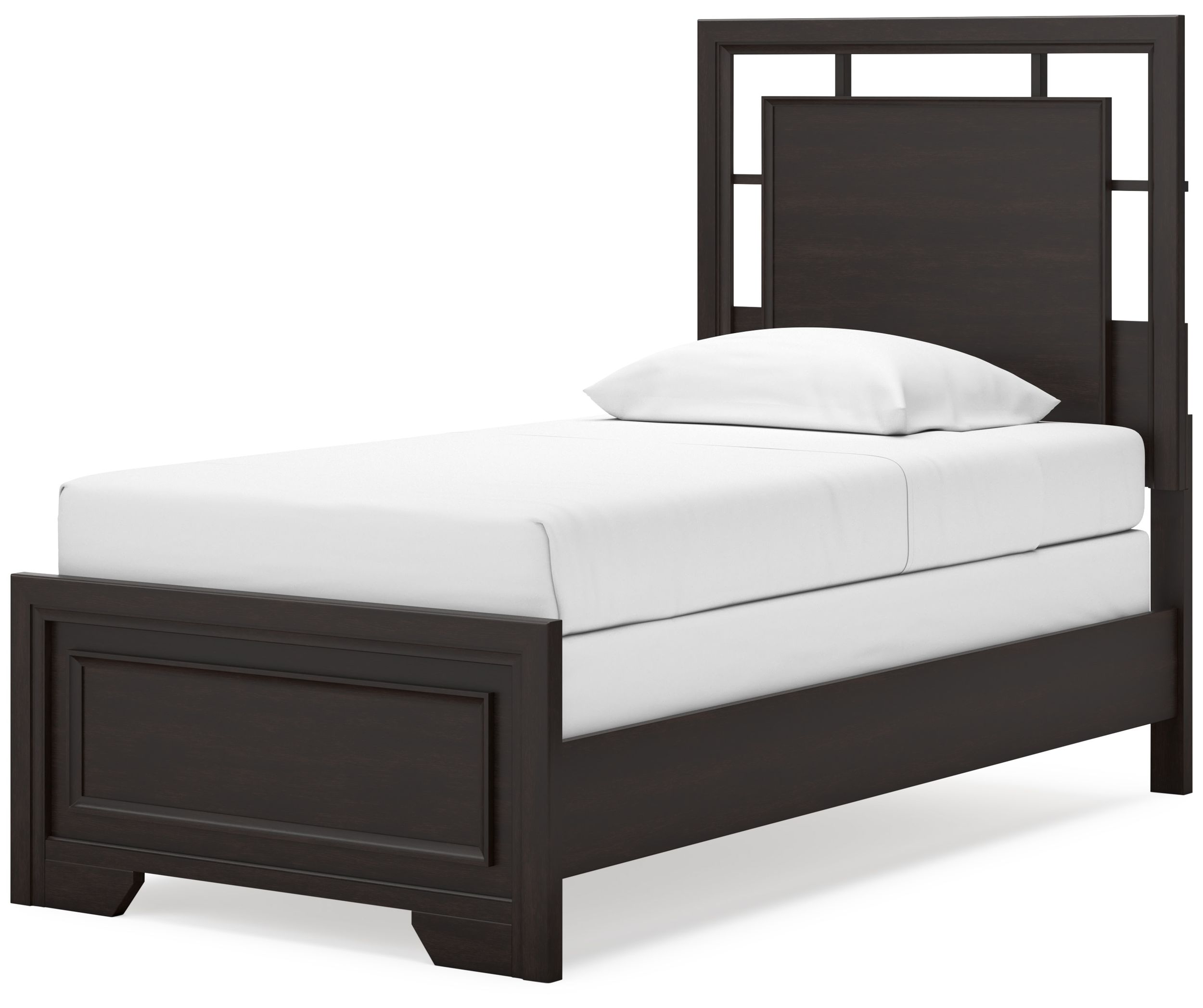 Covetown Wood Panel Bed