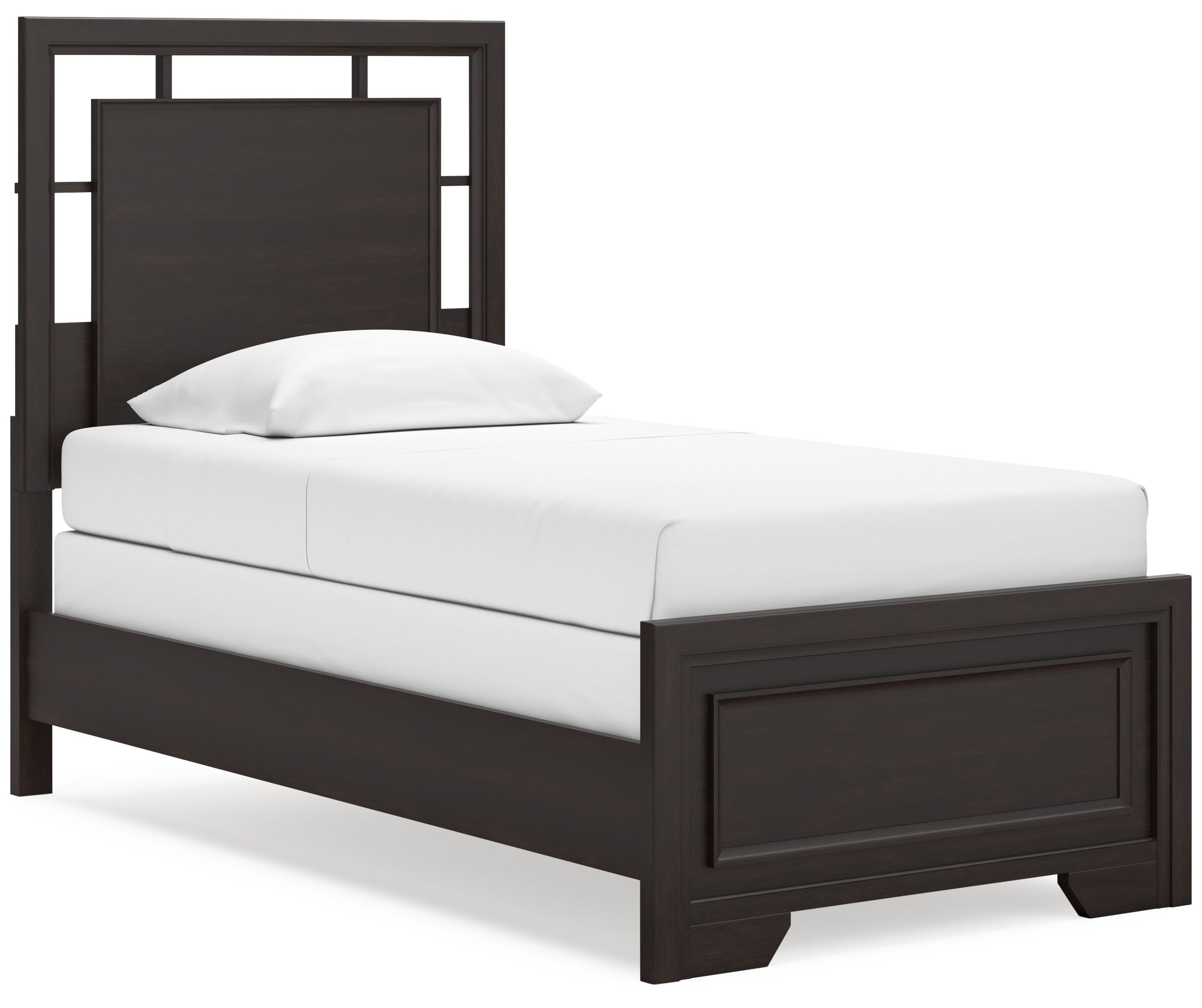 Covetown Wood Panel Bed