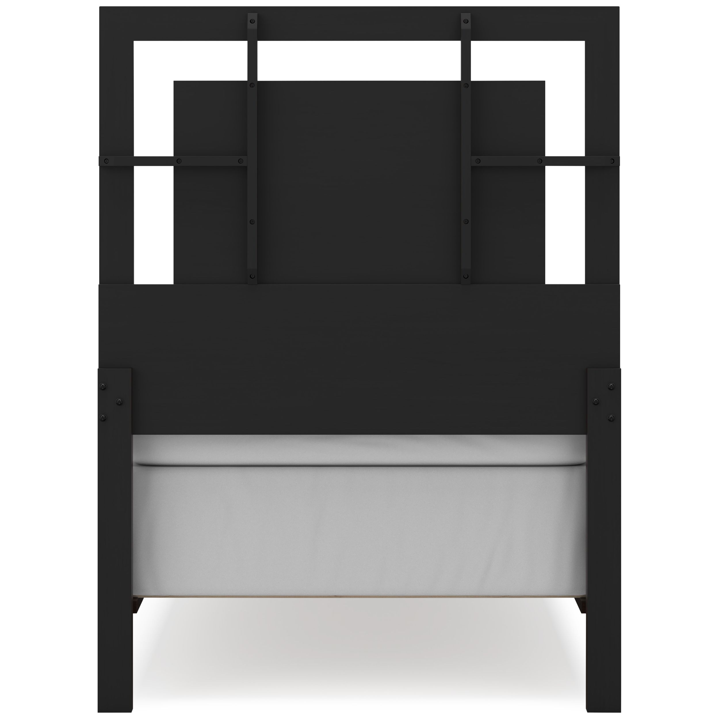Covetown Wood Panel Bed