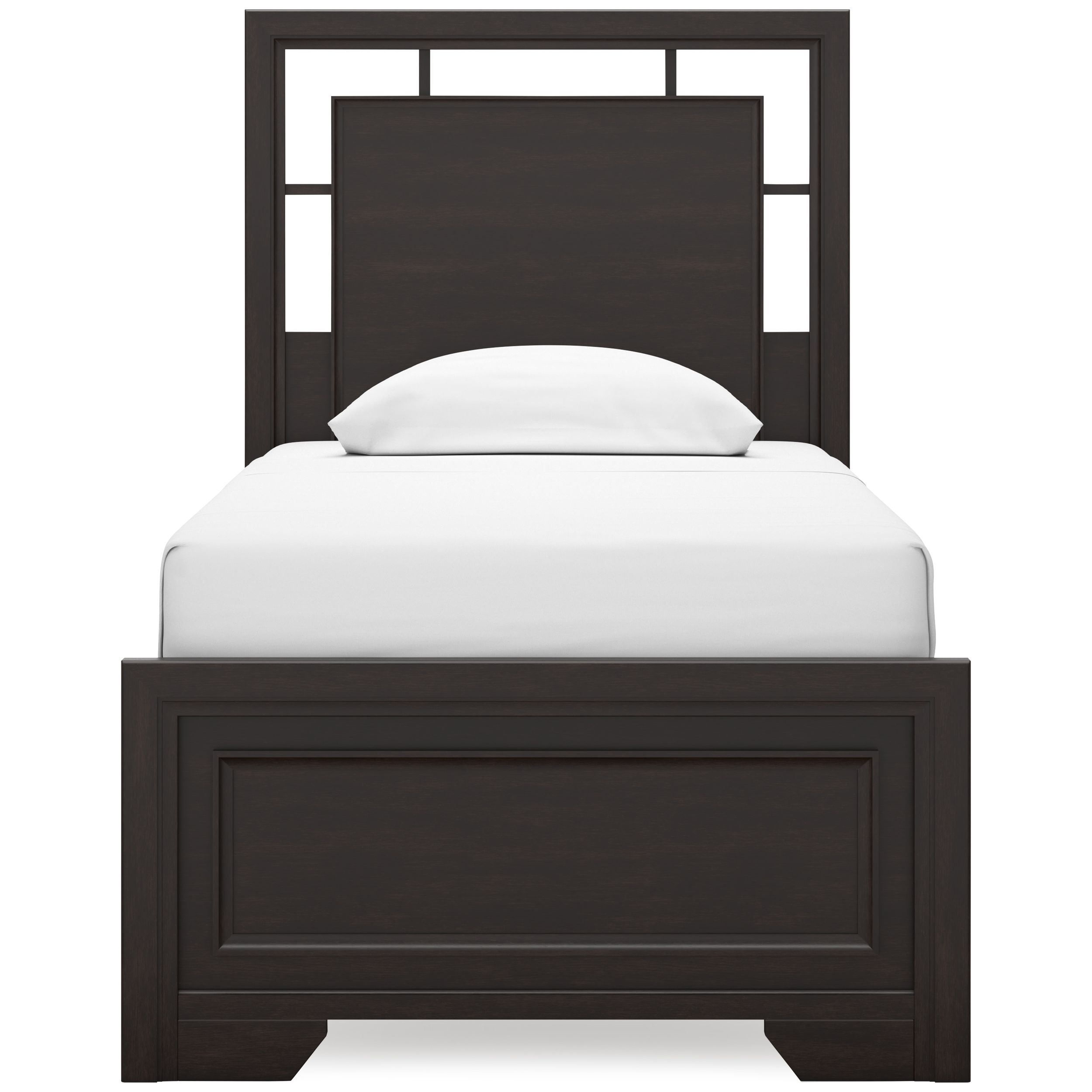 Covetown Wood Panel Bed