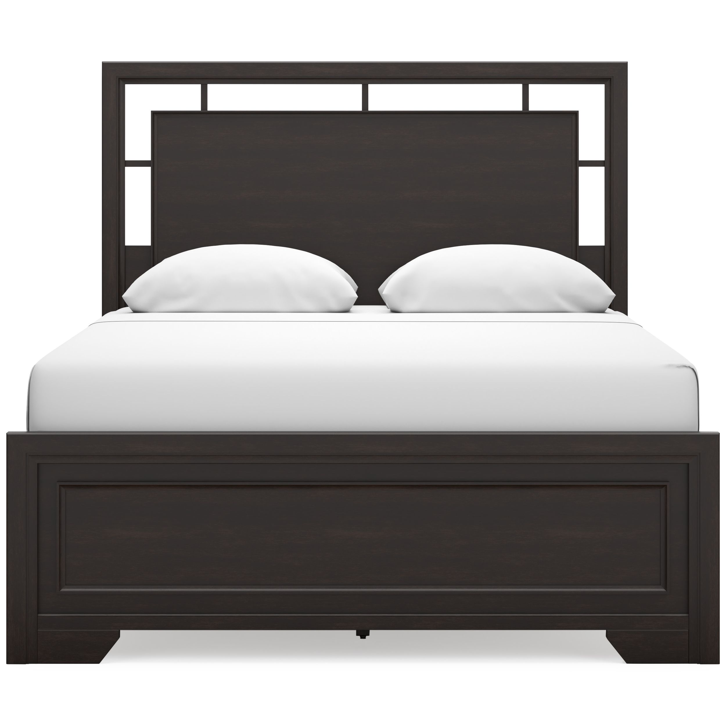 Covetown Wood Panel Bed, Queen Size