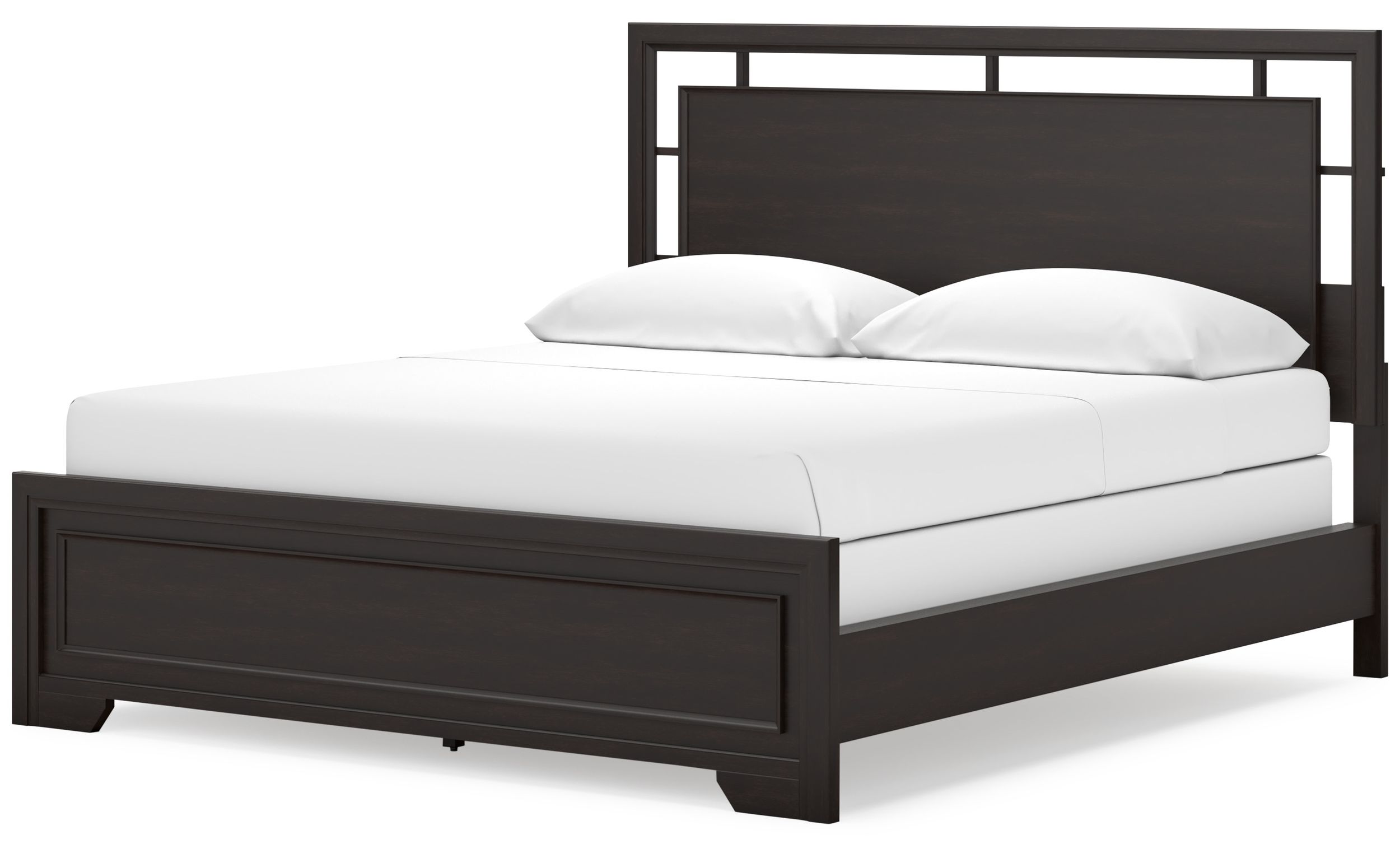 Covetown Wood Panel Bed, King Size