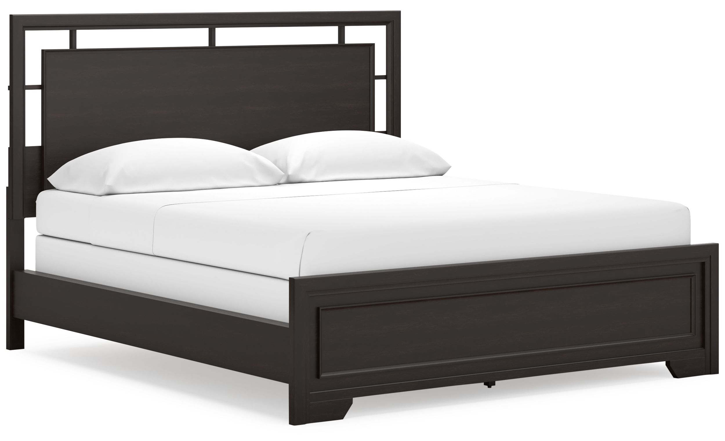 Covetown Wood Panel Bed, King Size