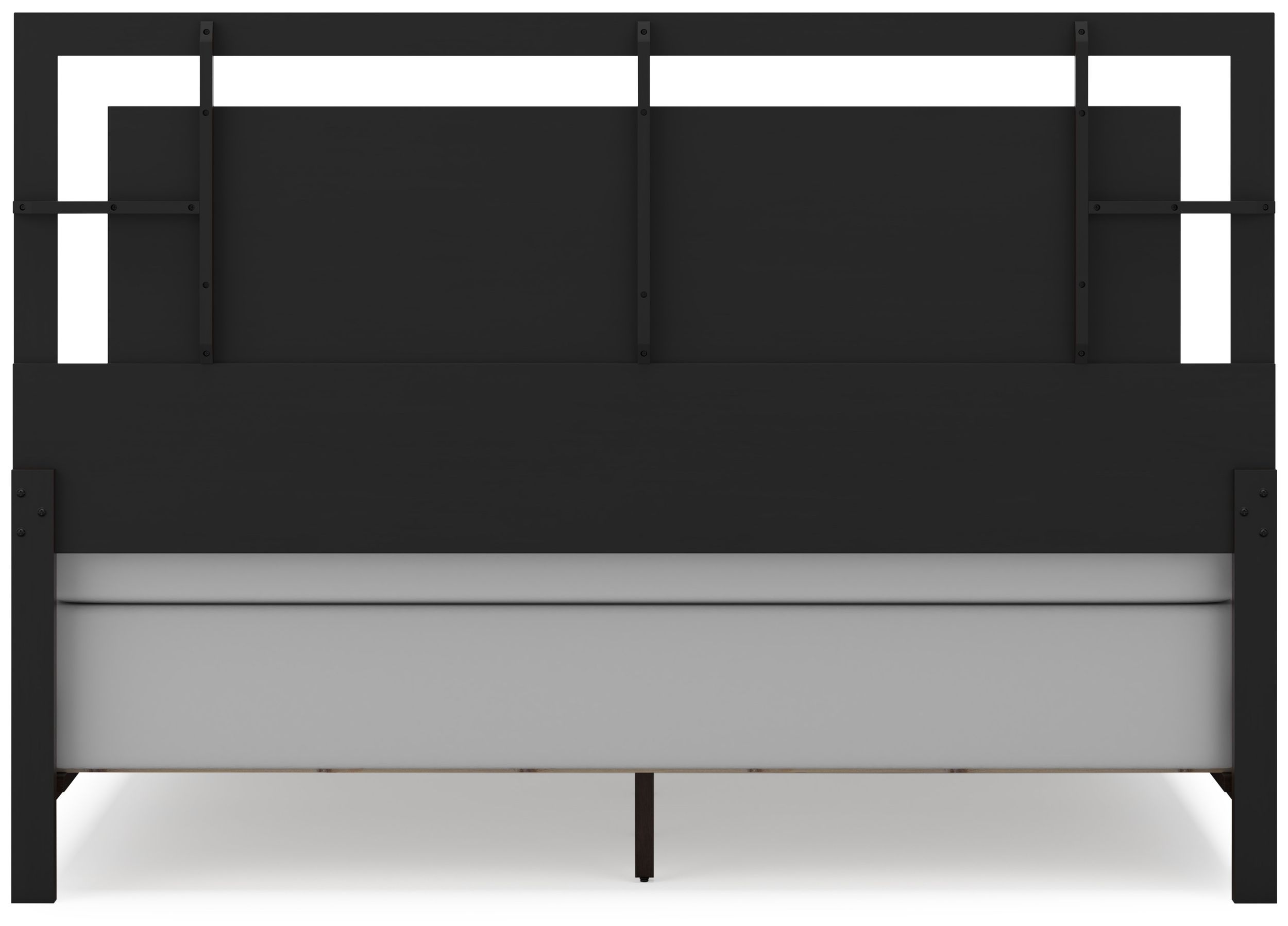 Covetown Wood Panel Bed, California King Size