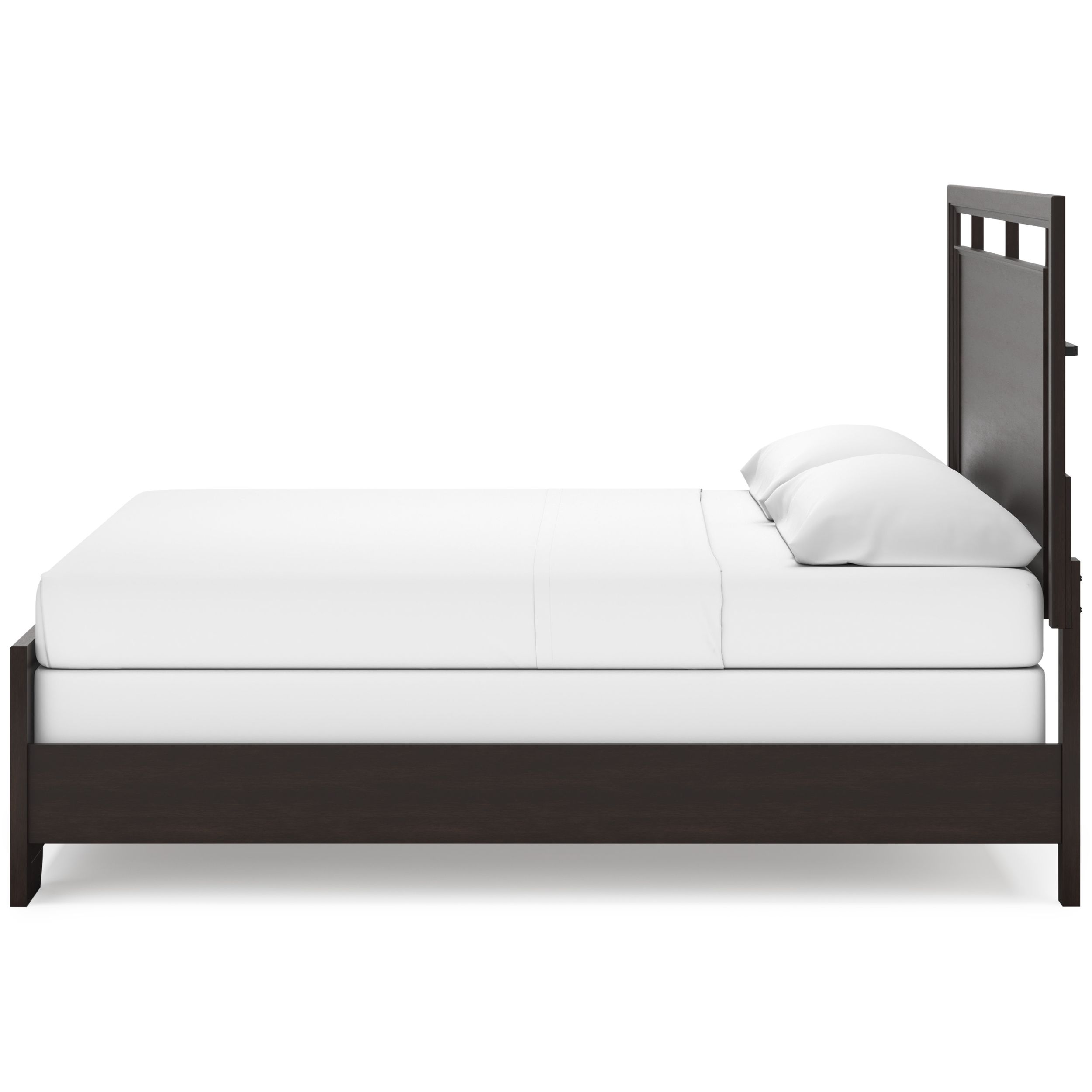 Covetown Wood Panel Bed, California King Size