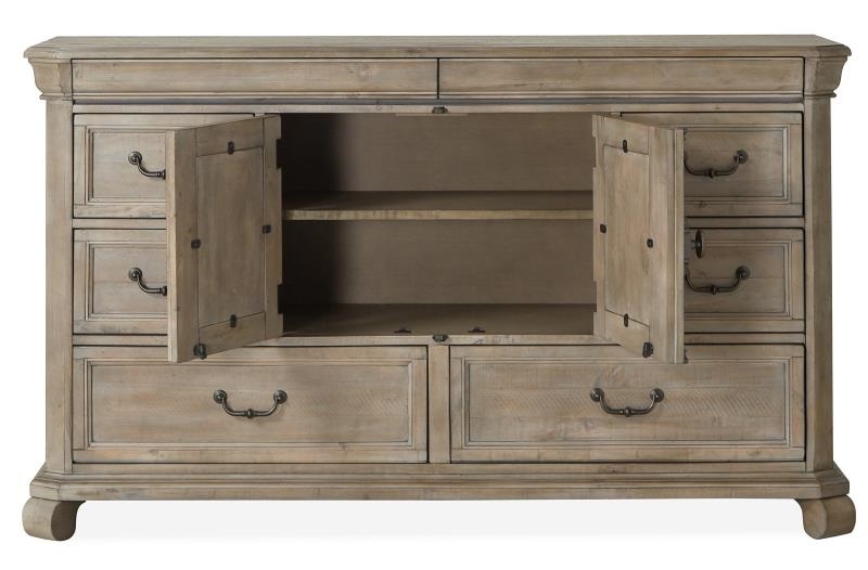 SM Tinley Park Wood Panel Bedroom Set