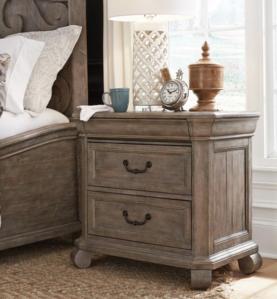 SM Tinley Park Wood Nightstand w/3 Drawers
