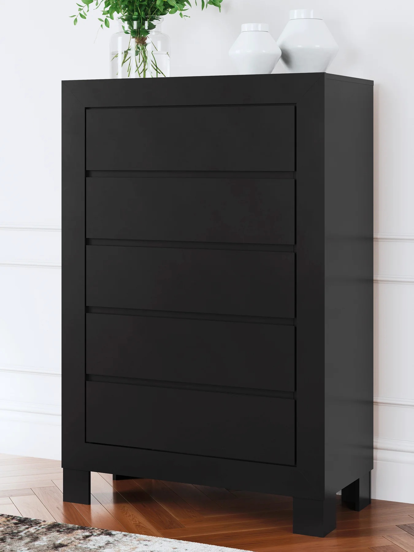 Ashley Danziar Five Drawer Wide Chest