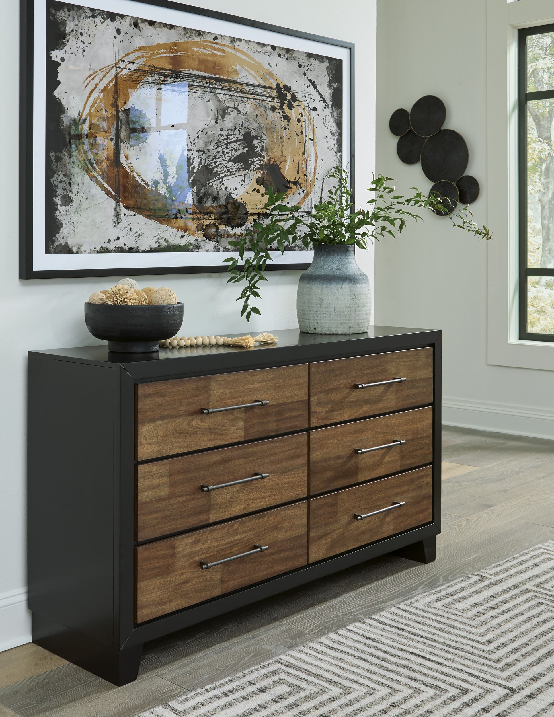 Kraeburn Wood Panel Storage Bedroom Set