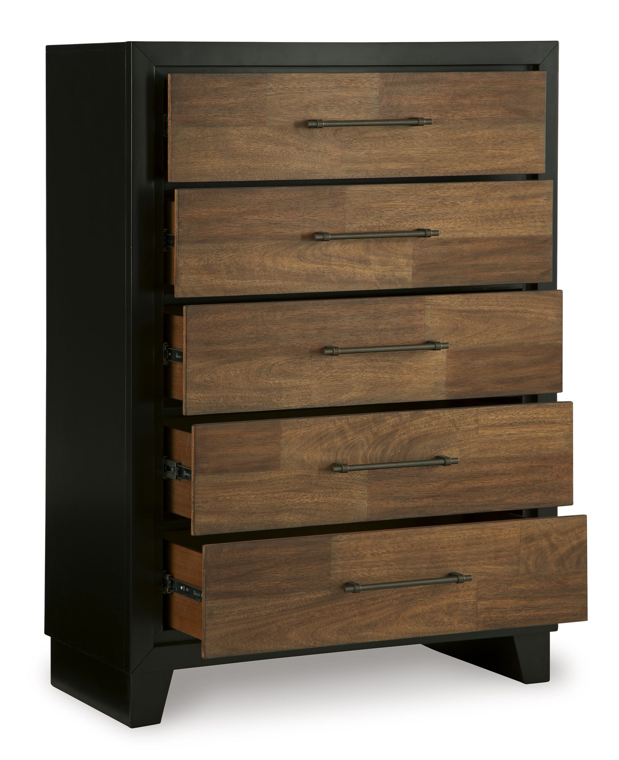 Kraeburn Wood Panel Storage Bedroom Set