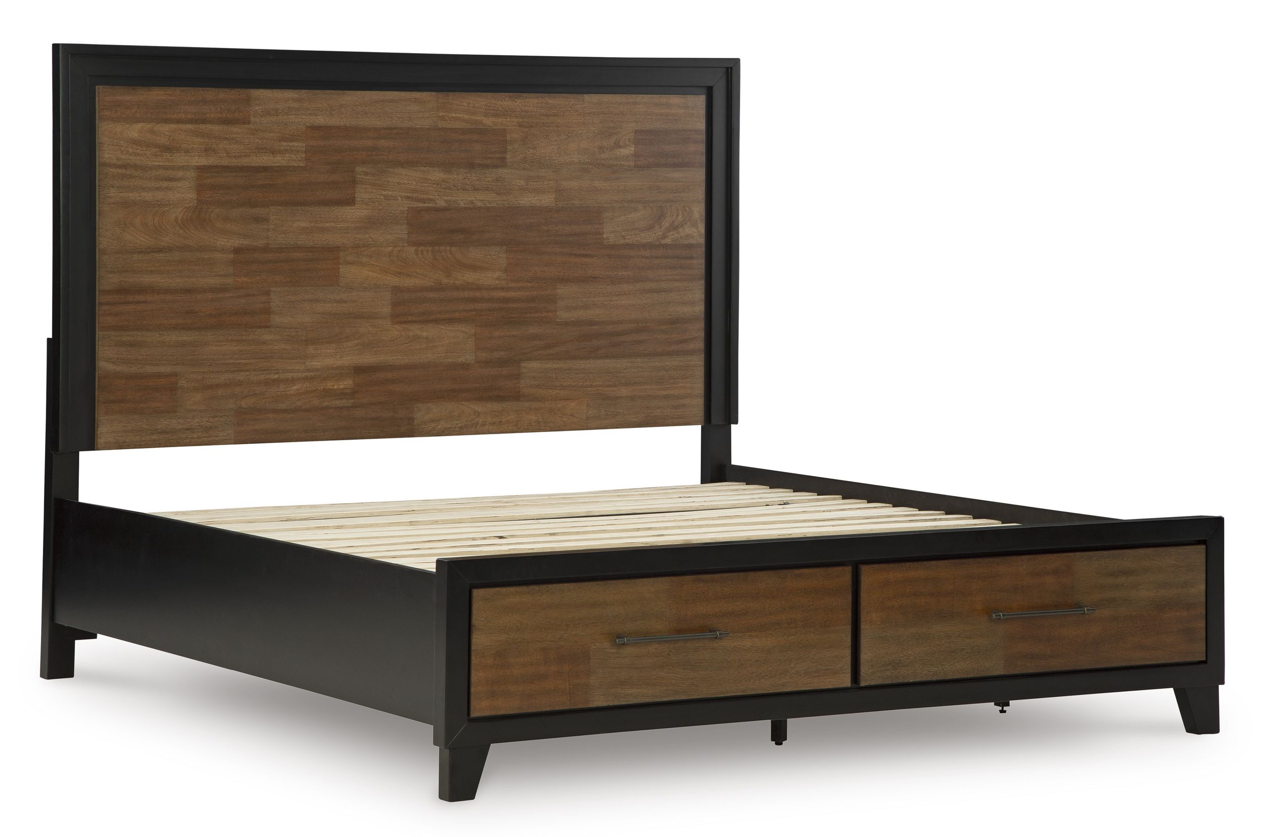 Kraeburn Wood Panel Storage Bed