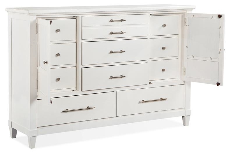 SM Lola Bay Wood Dresser w/11 Drawers & 2 Doors